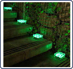 CUBO SOLAR LUCES LED COLOR VERDE